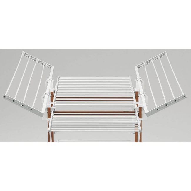 Arredamenti Pellikano Nakładka do suszenia pościeli - 166 x 29 cm, Biały