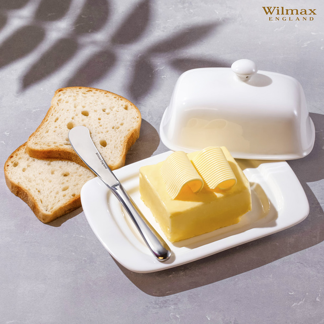 Maselnica porcelanowa biała - Wilmax