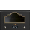 Smeg Kuchenka mikrofalowa z funkcją grill MP722AO CORTINA