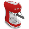 Smeg - Ekspres Do Kawy 50's Style Ecf02Rdeu Czerwony