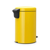 Kosz Na Śmieci Pedałowy Newicon 12l Daisy Yellow 113567 - Brabantia