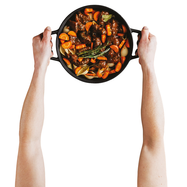 Garnek żeliwny z pokrywą graphite 26 cm, 5,7 l - Berghoff