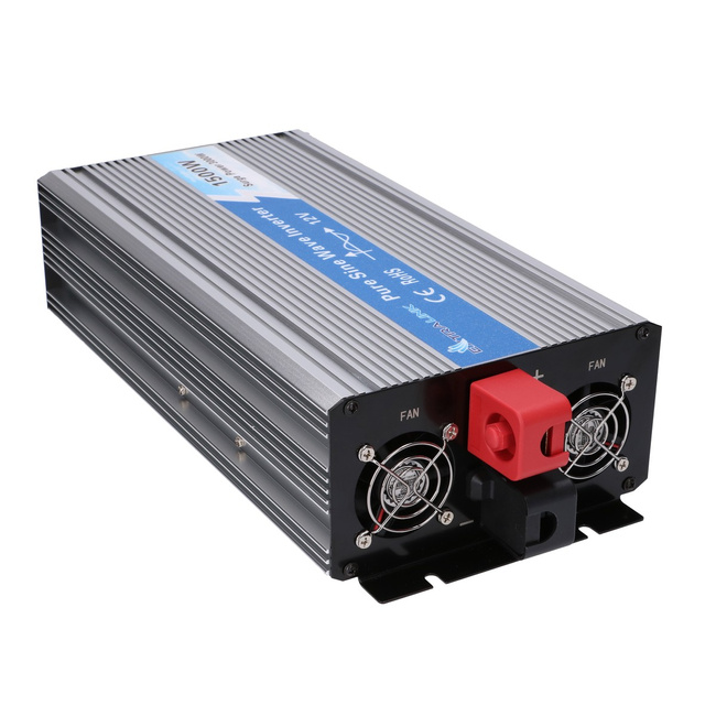 Przetwornica napięcia Extralink OPIP-1500W, 12 V na 230 V, czysty sinus