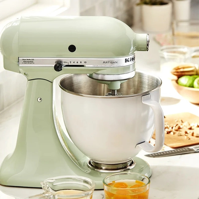 Dzieża ze stali nierdzewnej KitchenAid 4,8 l biała 5KSM5SSBWH do mikserów Artisan 5 i Classic