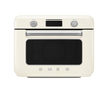 Smeg - Piekarnik nablatowy z funkcją pary (100%) COF01CREU 50's Style - kremowy