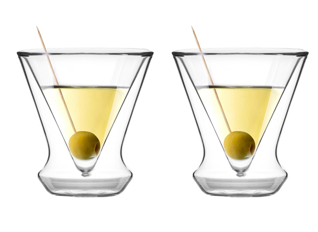 2 Kieliszki Do Martini Z Podwójną Ścianką Soho 155 Ml 8937 - Vialli Design