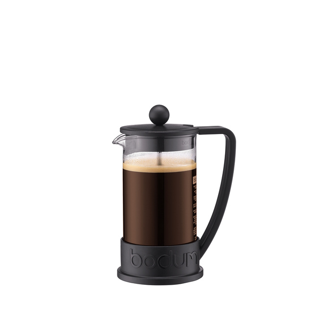 French pressy do kawy Brazil 350 ml Black