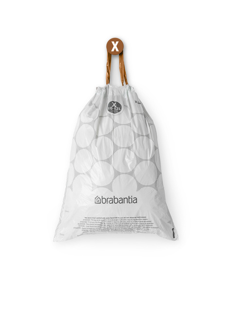 Worki na śmieci Brabantia PerfectFit rozmiar X, 10 do 12 l, 40 szt.
