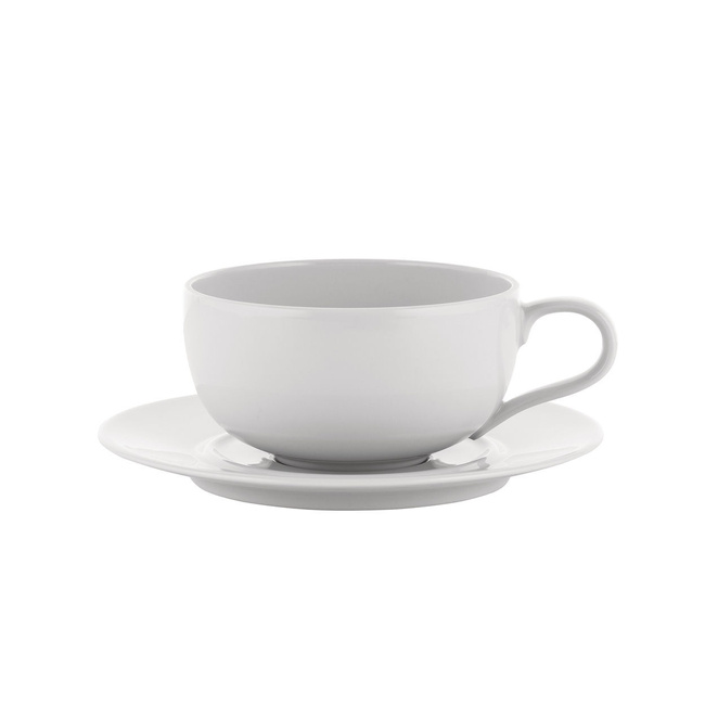 Filiżanka do herbaty z białej porcelany La Bella Tavola - Alessi