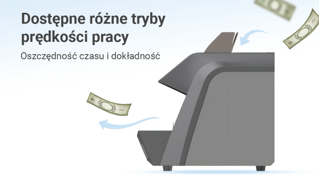 EXTRALINK LockStar MG X-600 Profesjonalna Liczarka Nominałowa UV IR do Banknotów