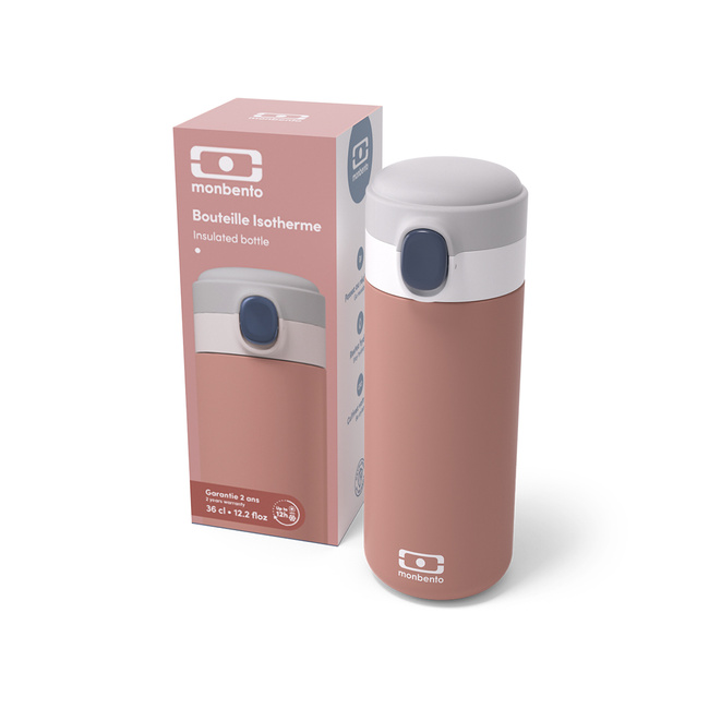 Monbento Pop Kubek Termiczny 0,36 L Pink Moka