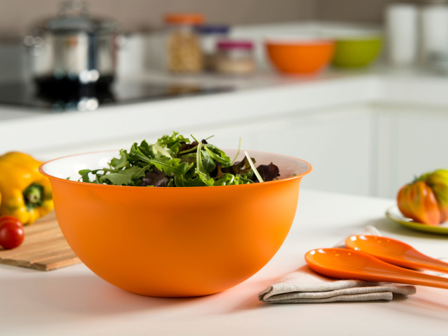 Łyżki Do Serwowania Pomarańczowe