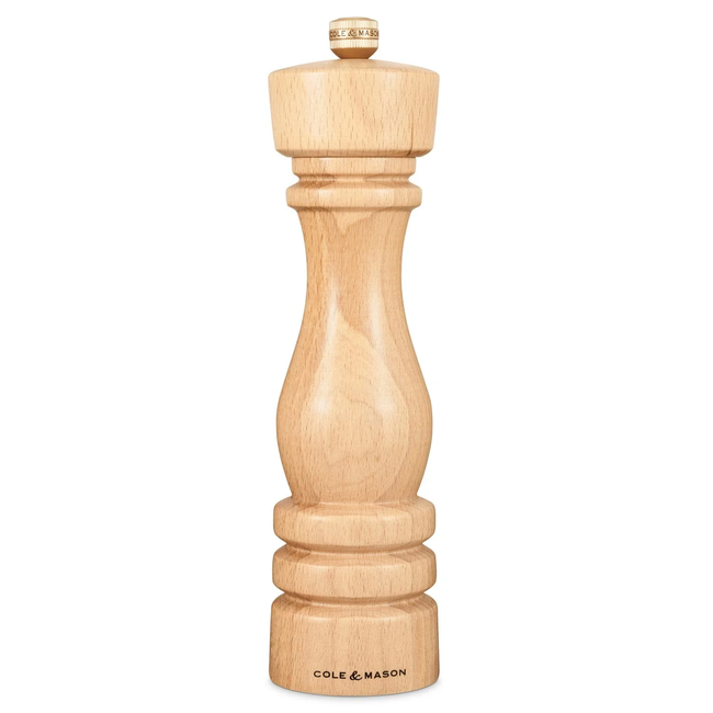 Młynek do soli London natural beech 22 cm - Cole&mason