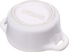 Gift Giving Mini Cocotte Okrągły 200 Ml, Kość Słoniowa - Staub