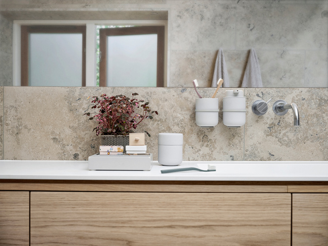 Pojemnik z pokrywą Ume Soft grey 15756