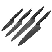 Samura Golf Zestaw 4 Noży Kuchennych 10/16/25/22 cm AUS-8 Stonewash
