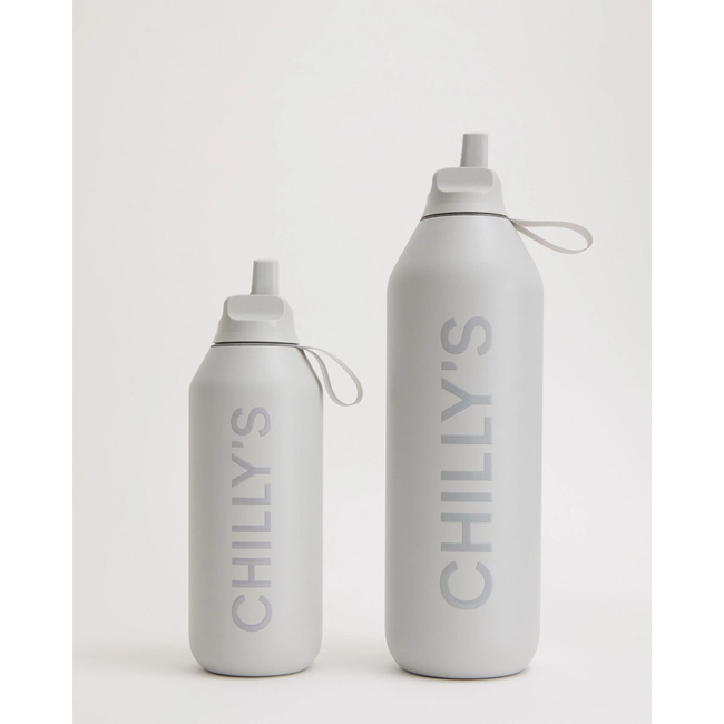 Butelka termiczna Chillys | 500ml | Szary series 2 sport - Chillys bottles