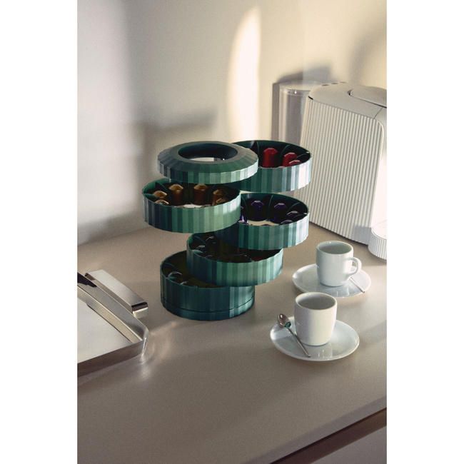 Pojemnik Na Kapsułki Do Kawy Espresso, Zielony - Alessi