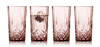 Szklanki Do Koktajli Sorrento 380 Ml 4 Sztuki Różowe 27781 - Lyngby Glas