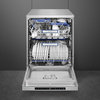 Smeg - Zmywarka do naczyń, 60 cm Classica Lvsp345bqx Stal nierdzewna (panel sterowania)