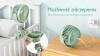 Momcozy Pf01 Portable Stroller Fan | Wiatraczek do wózka | Przenośny, zielony