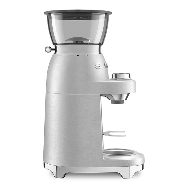 Smeg - Młynek do kawy Młynki do kawy, Minipro Cgf02Sseu Aluminium.