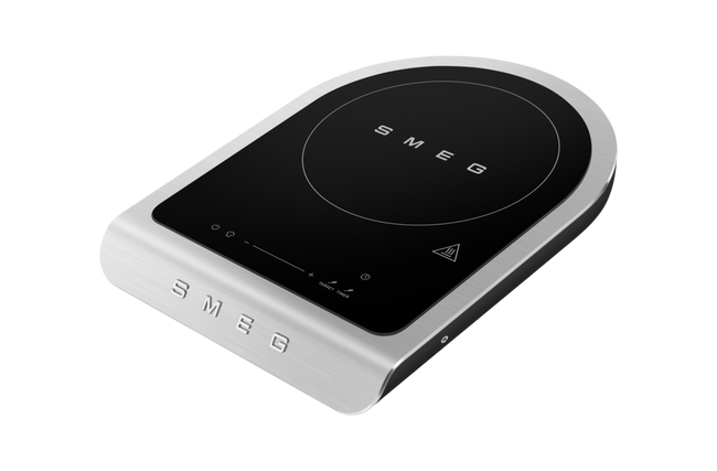 Smeg - Przenośna Płyta Indukcyjna 50's Style Pic01BlMeU Czarny (mat)