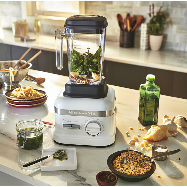 Blender kielichowy KitchenAid 5KSB6060EFW 1800 W, dzbanek 1,75 l, biały matowy