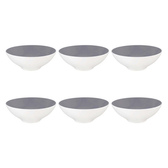 Seltmann Life Fashion Elegant Grey Zestaw 6 miseczek 14.5 cm