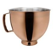 Dzieża ze stali nierdzewnej KitchenAid 4,8 l lśniąca miedziana 5KSM5SSBRC do mikserów Artisan 5 i Classic