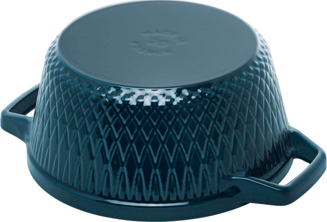 Staub Special Cocotte garnek żeliwny okrągły 4 ltr, morski