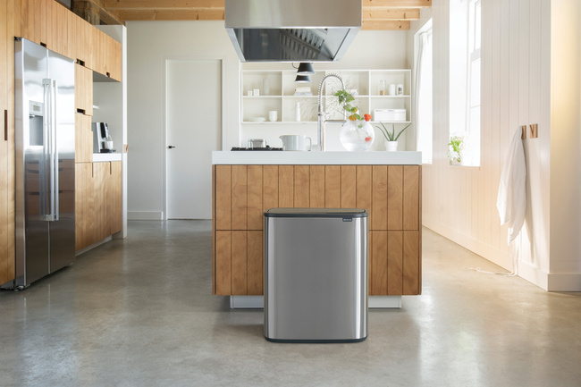 Kosz na śmieci Touch Bin BO 60l stal matowa - Brabantia