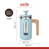 French Press Sky Blue Pisa 350 Ml La Cafetiere