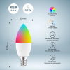 Extralink Smartlife | Żarówka LED | E14 C37 2700-6500K WiFi 220-240V, Tuya