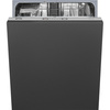 Smeg - Zmywarka do naczyń, 60 cm UNIVERSAL STL281DS (panel sterowania) - Srebrny