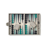 Reverra - Backgammon - Szaro/Zielony - Printworks