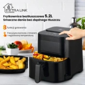 Extralink Home SJ-520 5.2L EU | Frytkownica | 5.2L