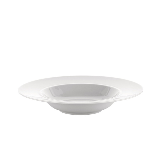 Miska Na Zupę Z Białej Porcelany 23 Cm La Bella Tavola - Alessi