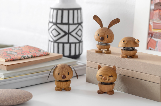 Figurka Hoptimist Bunny S Dąb Dekoracyjna Wielkanocna Hoptimist