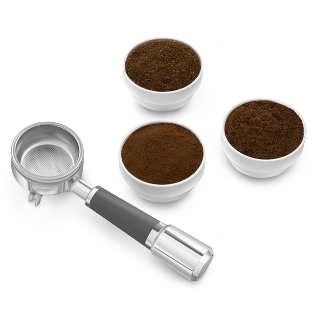 Smeg - Młynek Do Kawy Młynki Do Kawy, Minipro Cgf02Sseu Aluminium