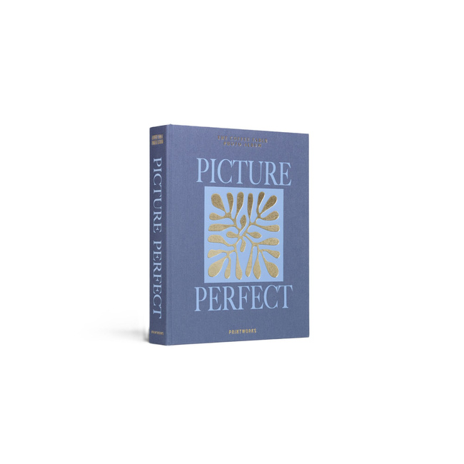Album na zdjęcia Printworks Picture Perfect, przykurzony niebieski, białe karty