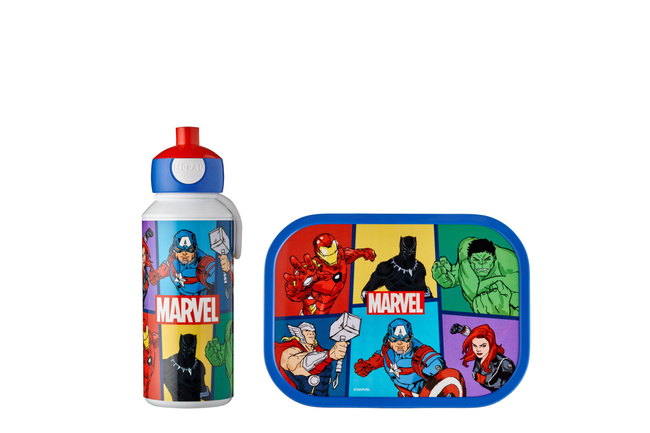 Mepal Campus Avengers Lunch Set Śniadaniówka 750 Ml Bidon 400 Ml $(attrs.a.#cdata-section)