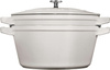 Zestaw 2 naczyń + pokrywka 24 cm Truflowy - Staub