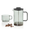 Kawiarka French press Impact Szara 600ml - Adhoc