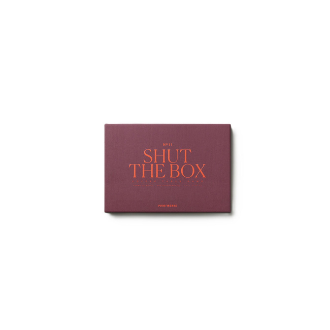 gry planszowe shut the box - printworks