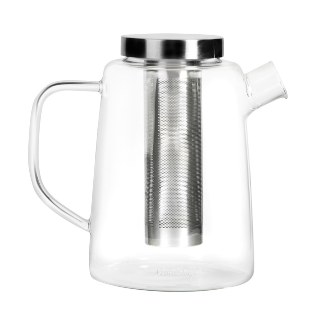 Zaparzacz do herbaty Vialli Design Diva 1500 ml ze szkła borokrzemowego