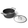 Smeg - Garnek o średnicy 24 cm CSF2412BLM - czarny