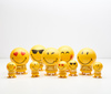 Figurka Hoptimist Smiley Cool S Yellow Żółta Dekoracja Biurkowa Prezent