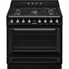 Smeg - Kuchnia wolnostojąca z płytą gazową Victoria TR90GPBL Czarny.