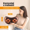 Poduszka masująca Extralink Smart Life Massage Pillow z ogrzewaniem, zasilanie AC/DC